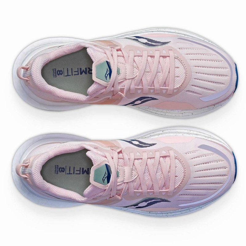 Pink / Navy Saucony Tempus Women's Running Shoes | Malaysia S52708-Y74