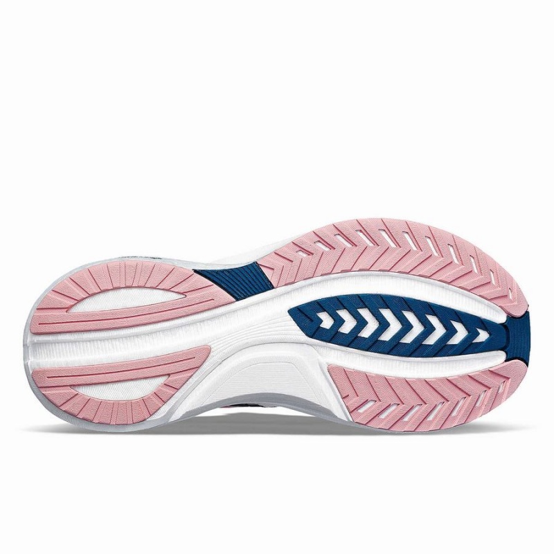 Pink / Navy Saucony Tempus Women's Running Shoes | Malaysia S52708-Y74