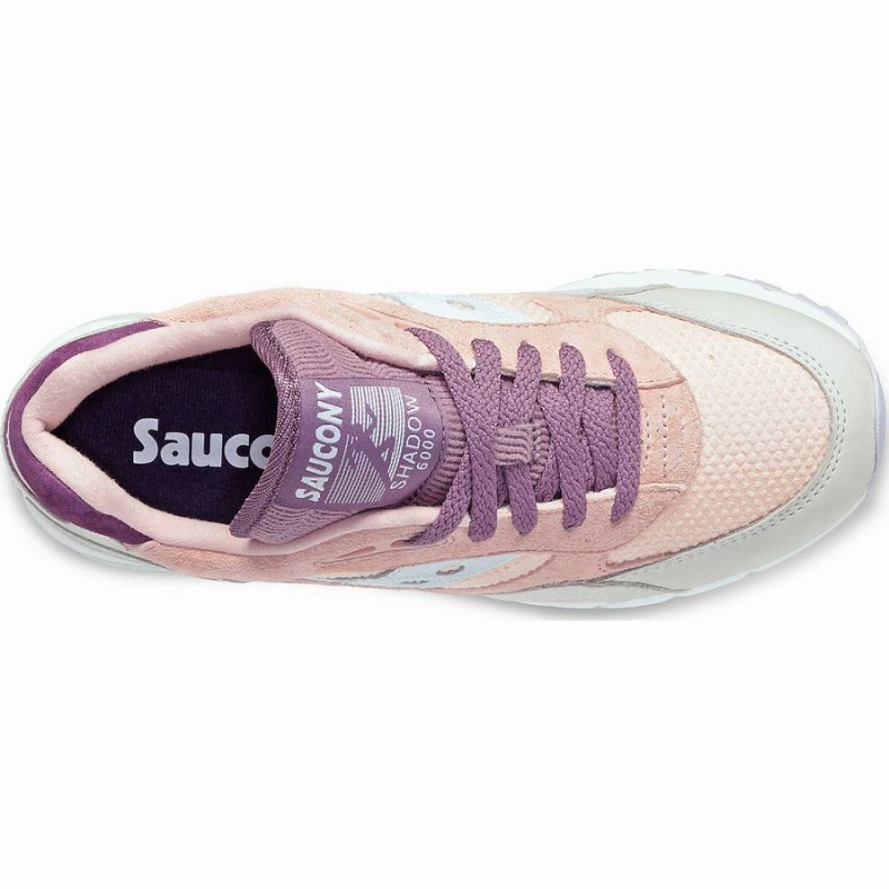 Pink / Purple Saucony Shadow 6000 Premium Women's Sneakers | Malaysia S95807-U32