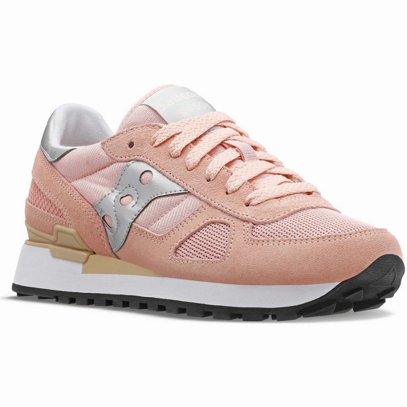 Pink / Silver Saucony Shadow Original Women's Sneakers | Malaysia S51403-X73