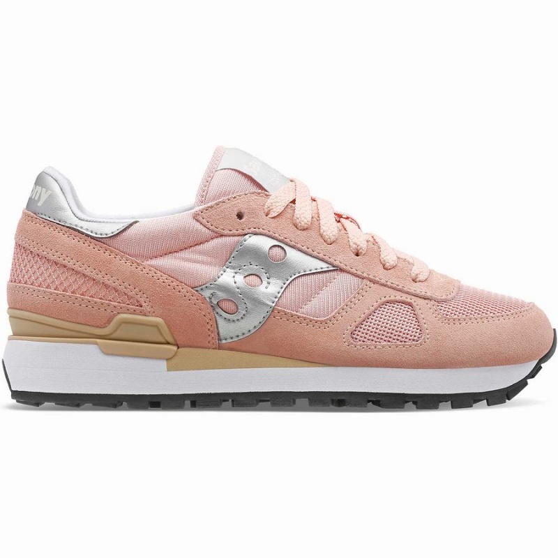 Pink / Silver Saucony Shadow Original Women\'s Sneakers | Malaysia S51403-X73