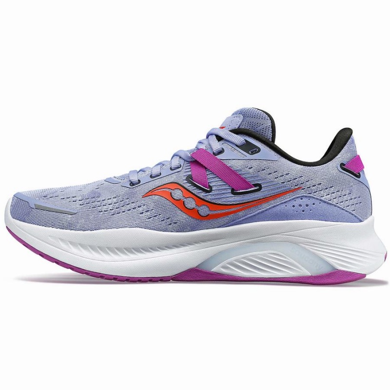 Purple Saucony Guide 16 Wide Women's Running Shoes | Malaysia S17092-F19