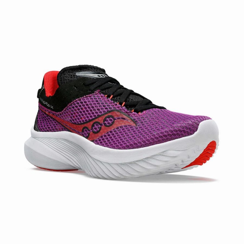 Purple Saucony Kinvara 14 Women's Running Shoes | Malaysia S04237-L93