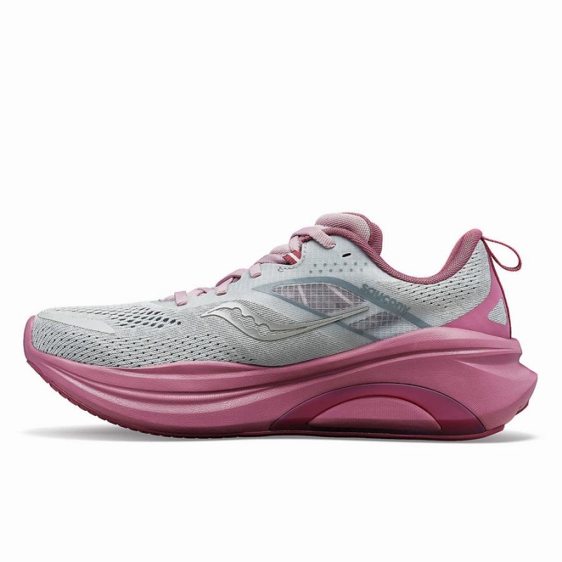 Purple Saucony Omni 22 Wide Women's Running Shoes | Malaysia S78416-L29