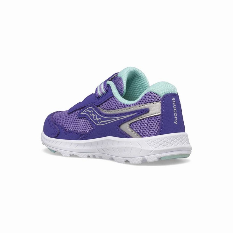 Purple Saucony Ride 10 Jr. Sneaker Kids' Running Shoes | Malaysia S06893-D32