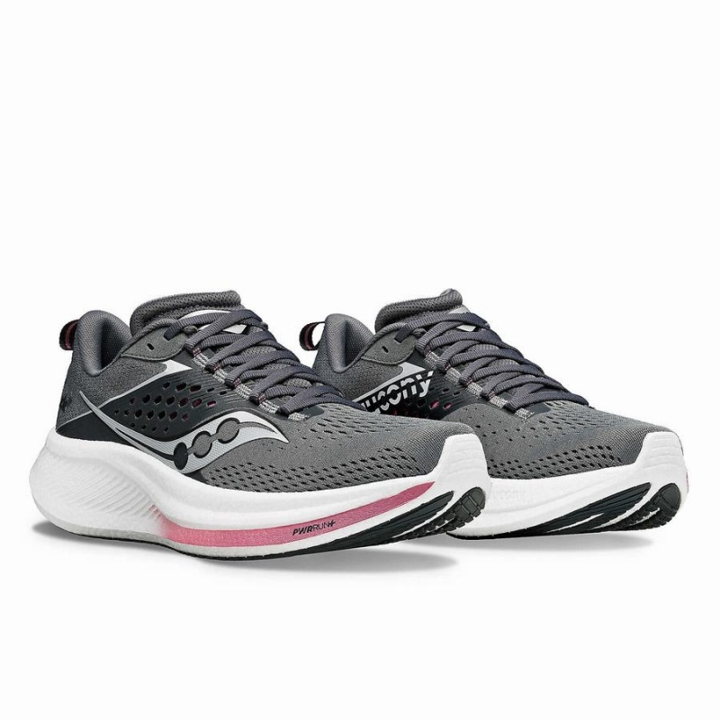 Purple Saucony Ride 17 Women's Running Shoes | Malaysia S63981-Q29