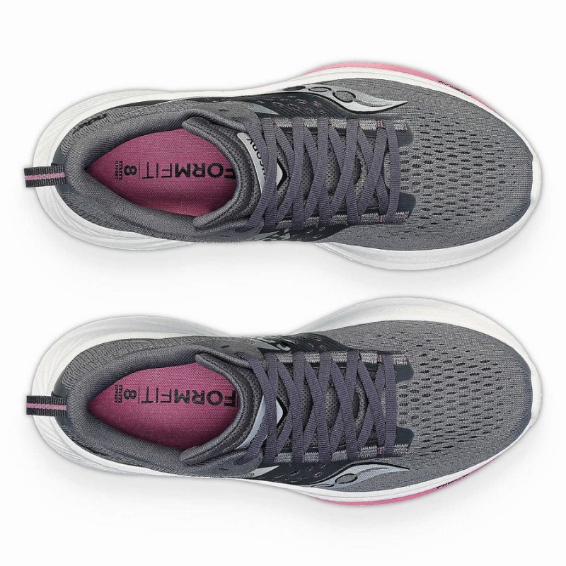 Purple Saucony Ride 17 Women's Running Shoes | Malaysia S63981-Q29