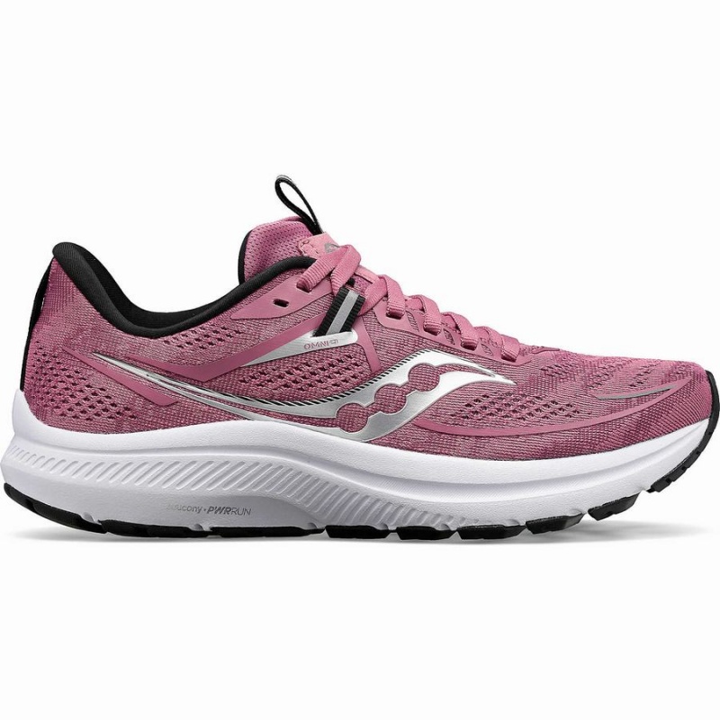 Purple / Black Saucony Omni 21 Women\'s Running Shoes | Malaysia S86951-V28