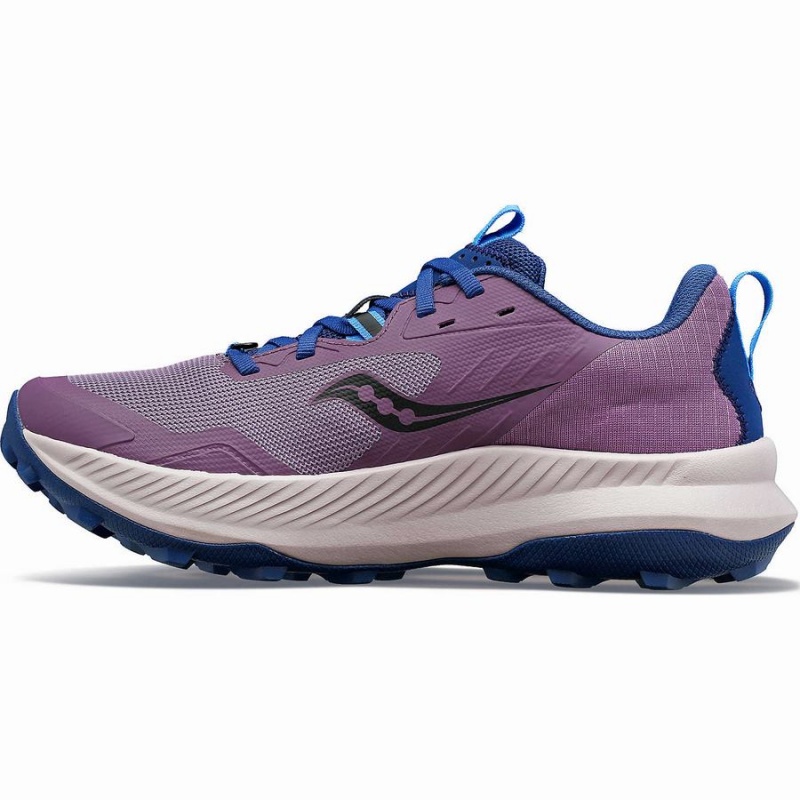 Purple / Indigo Saucony Blaze TR Women's Trail Running Shoes | Malaysia S80794-A21