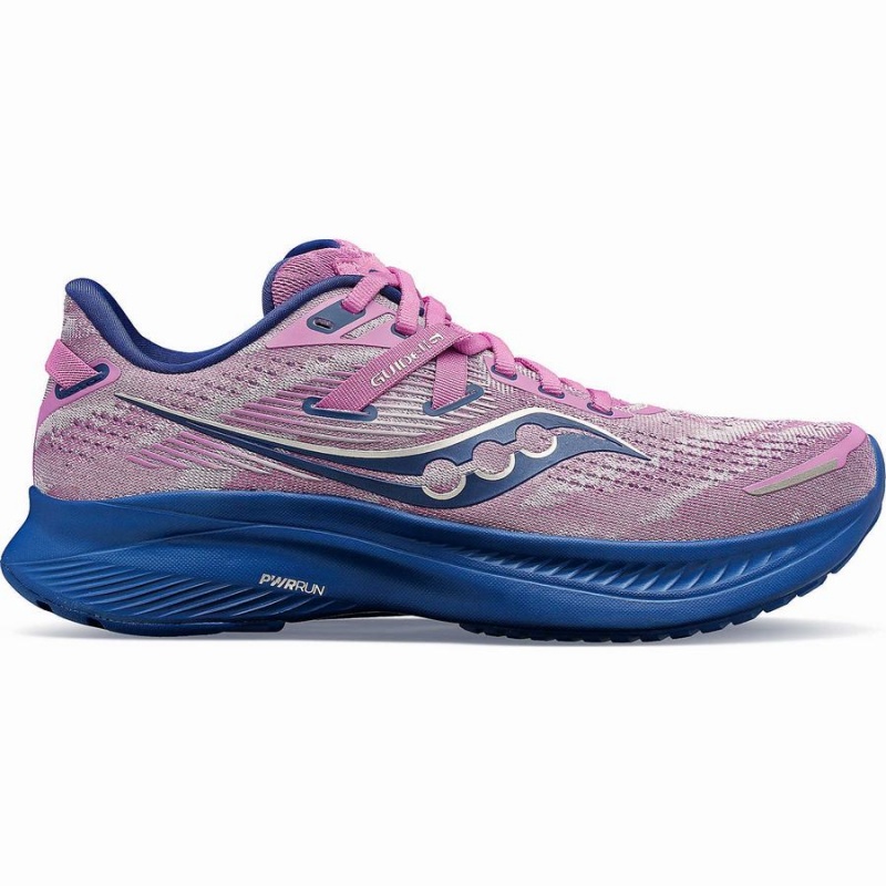 Purple / Indigo Saucony Guide 16 Women\'s Running Shoes | Malaysia S92145-W23