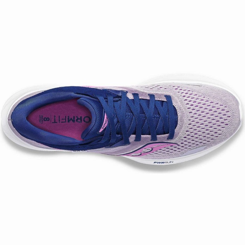 Purple / Indigo Saucony Ride 16 Women's Running Shoes | Malaysia S06173-Y37