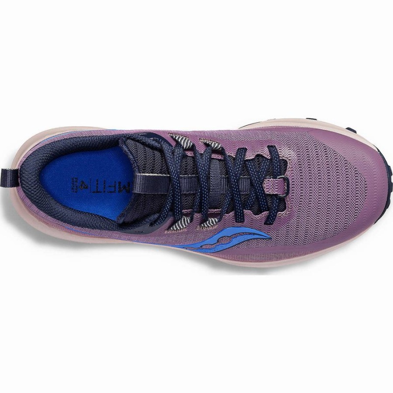 Purple / Navy Saucony Peregrine 13 Women's Trail Running Shoes | Malaysia S50192-J85