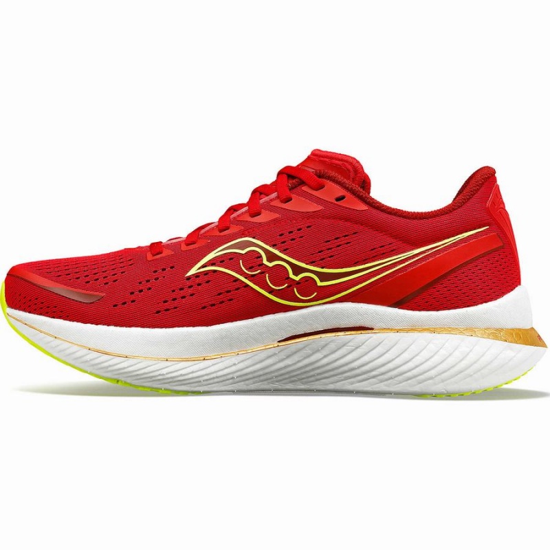 Red Saucony Endorphin Speed 3 Men's Running Shoes | Malaysia S56074-E07