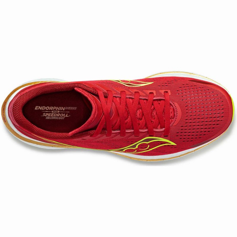 Red Saucony Endorphin Speed 3 Men's Running Shoes | Malaysia S56074-E07