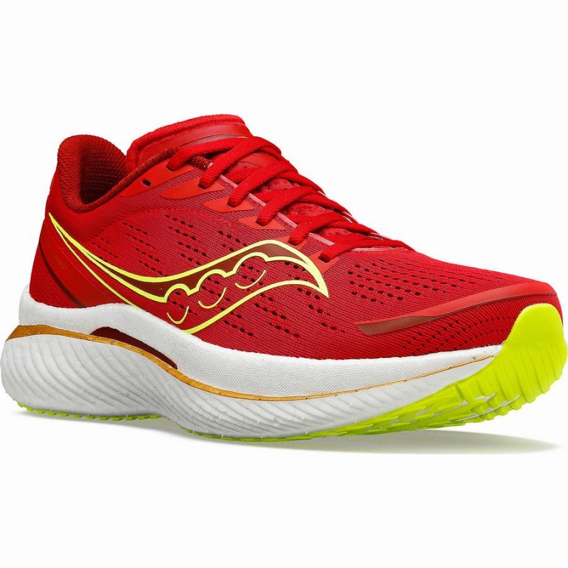 Red Saucony Endorphin Speed 3 Men's Running Shoes | Malaysia S56074-E07