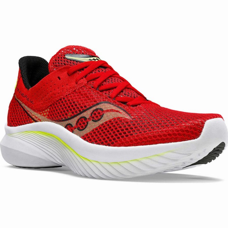 Red Saucony Kinvara 14 Men's Running Shoes | Malaysia S25819-P90