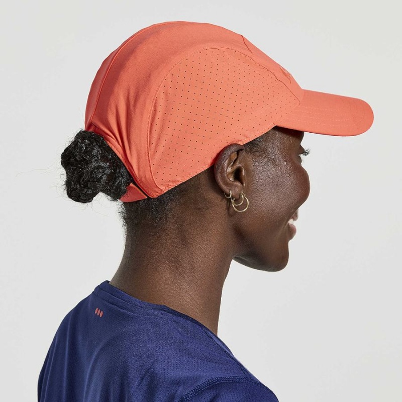 Red Saucony Outpace Women's Hats | Malaysia S25438-M57