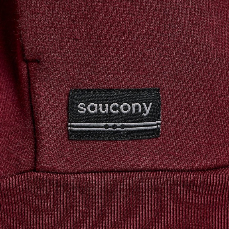 Red Saucony Recovery Crew Women's Sweatshirt | Malaysia S58197-J98