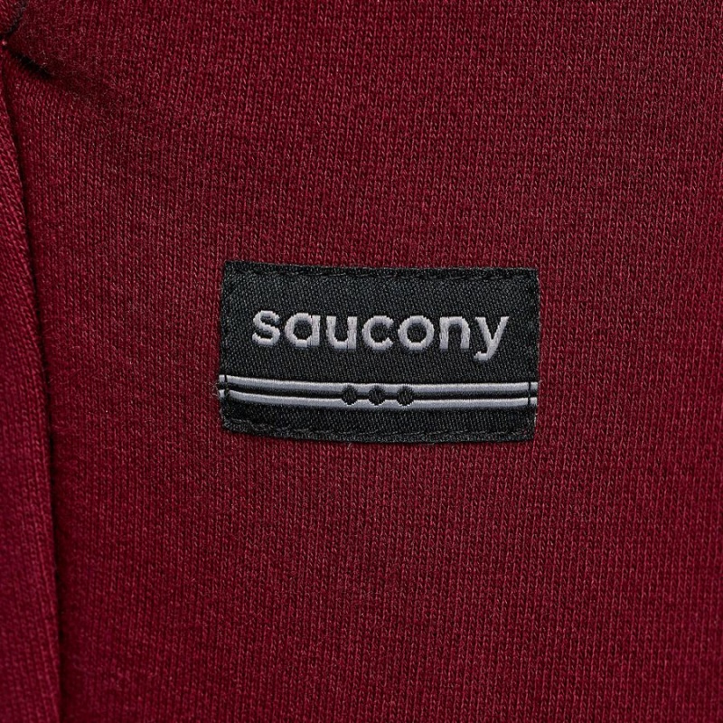 Red Saucony Recovery Men's Sweatpants | Malaysia S10842-B80