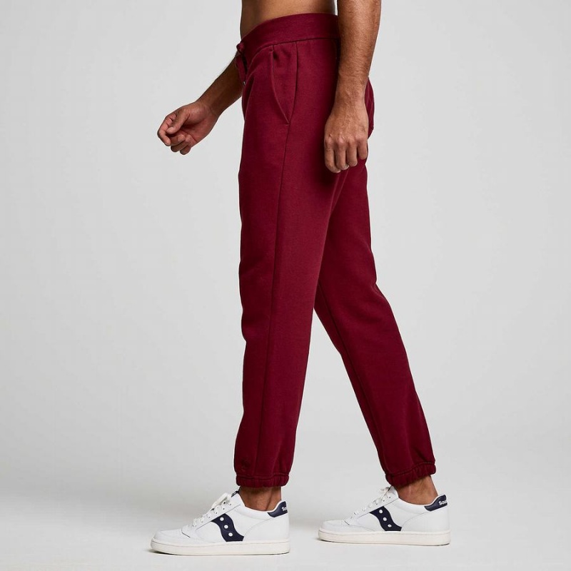 Red Saucony Recovery Women's Sweatpants | Malaysia S57138-X19