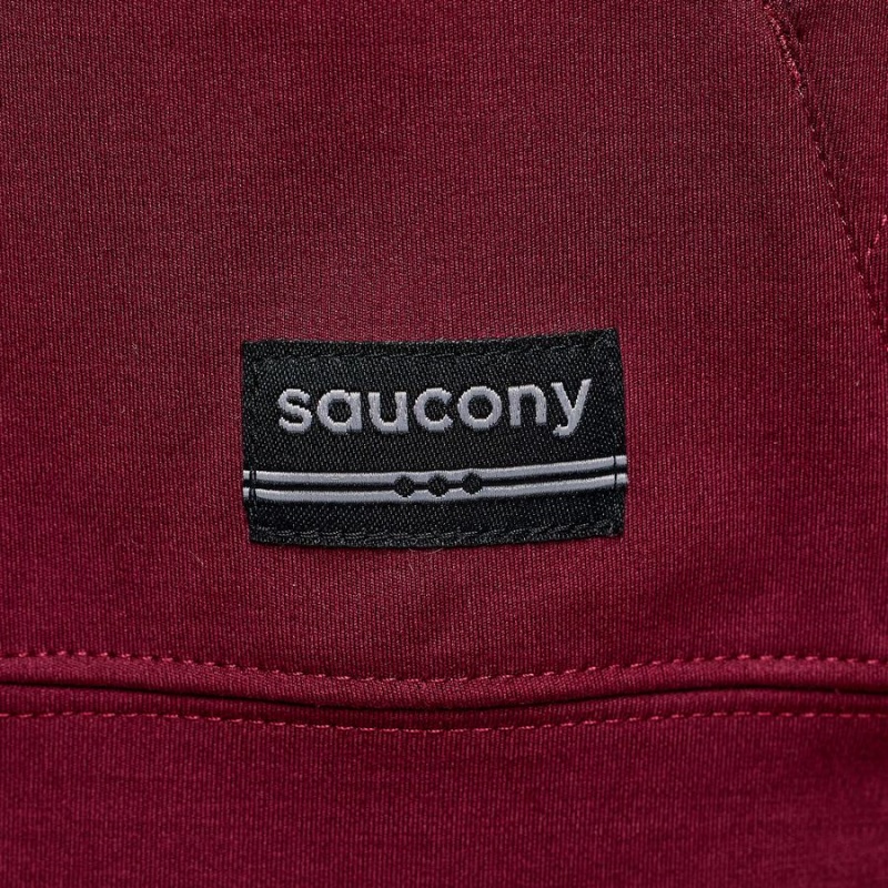 Red Saucony Solstice Zip Hoody Men's Tops | Malaysia S49061-C29