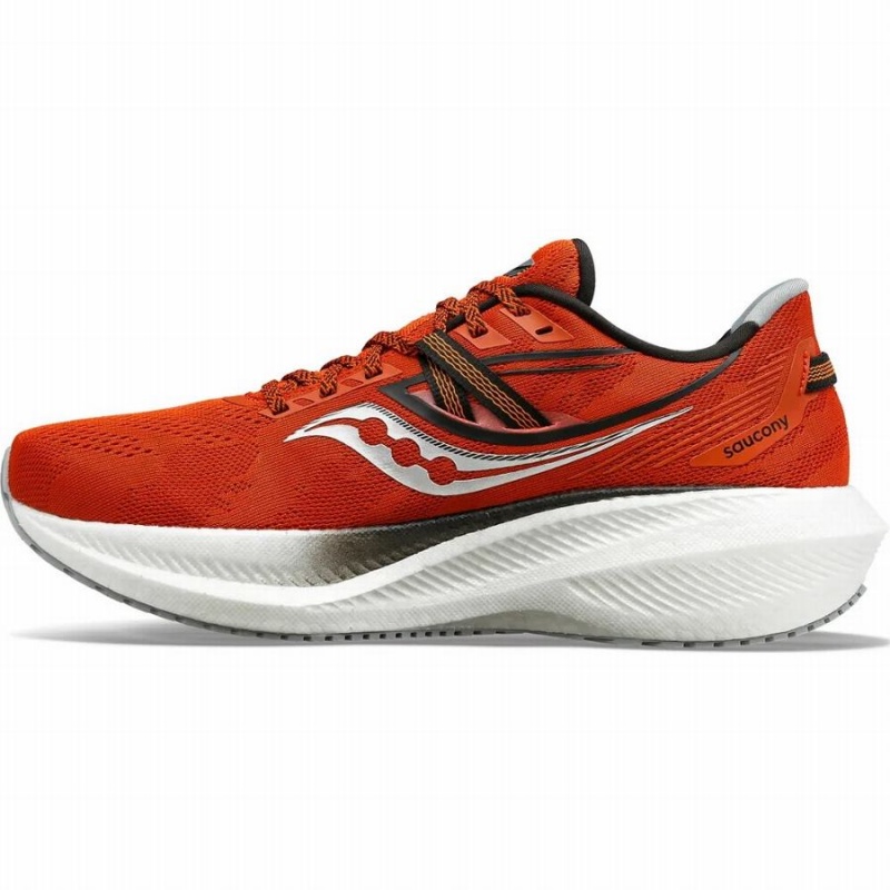 Red Saucony Triumph 20 Men's Running Shoes | Malaysia S13952-J59