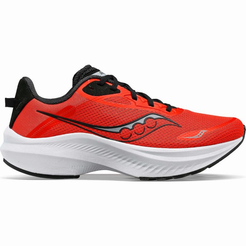 Red / Black Saucony Axon 3 Men\'s Running Shoes | Malaysia S78516-Y56