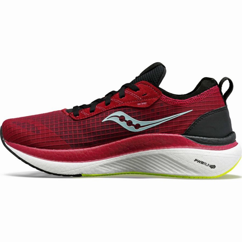 Red / Black Saucony Freedom Crossport Women's Running Shoes | Malaysia S29308-H17