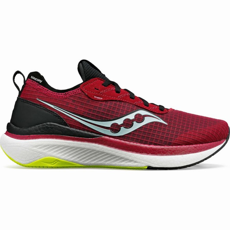 Red / Black Saucony Freedom Crossport Women\'s Walking Shoes | Malaysia S41538-S58