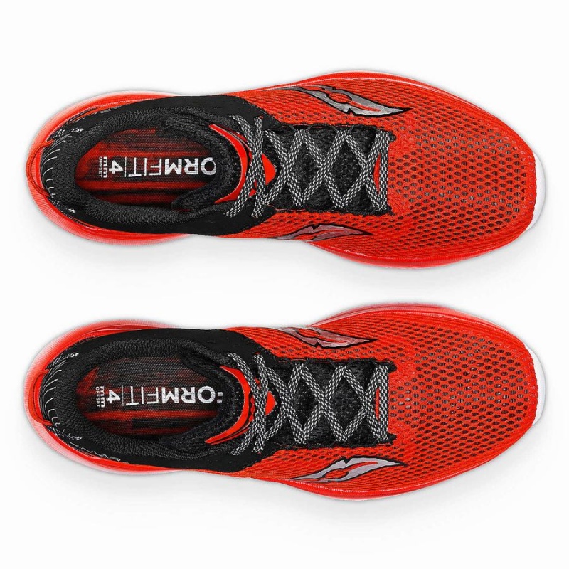 Red / Black Saucony Jay's Kinvara 14 Men's Running Shoes | Malaysia S53047-K12