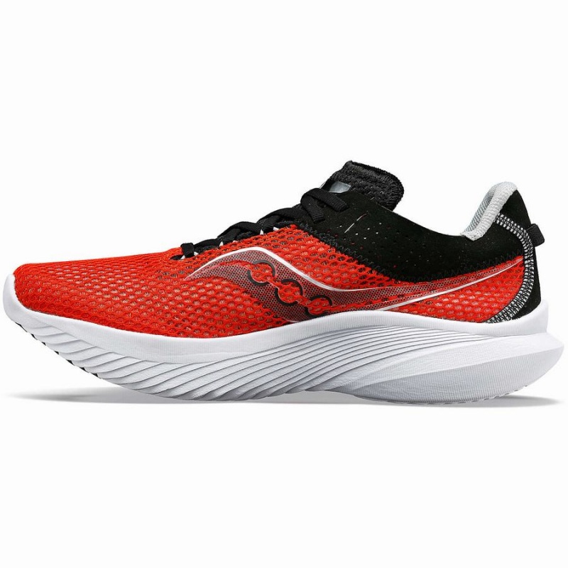 Red / Black Saucony Kinvara 14 Men's Running Shoes | Malaysia S65371-X73