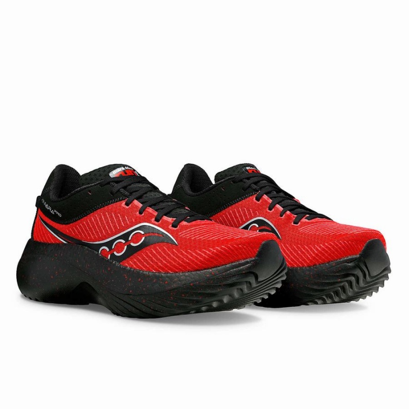 Red / Black Saucony X Black Men Run Kinvara Pro Men's Running Shoes | Malaysia S64750-C93