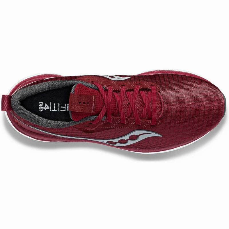 Red / Grey Saucony Freedom Crossport Men's Running Shoes | Malaysia S41025-P14