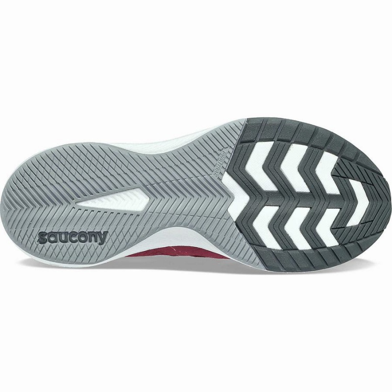 Red / Grey Saucony Freedom Crossport Men's Running Shoes | Malaysia S41025-P14