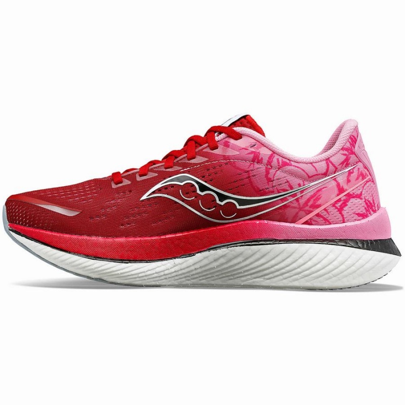 Red / Grey Saucony Tokyo Endorphin Speed 3 Women's Running Shoes | Malaysia S23618-U28