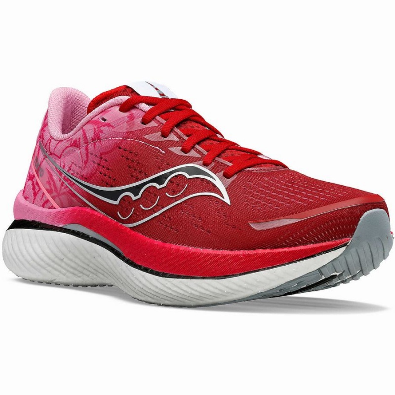 Red / Grey Saucony Tokyo Endorphin Speed 3 Men's Running Shoes | Malaysia S20496-C37