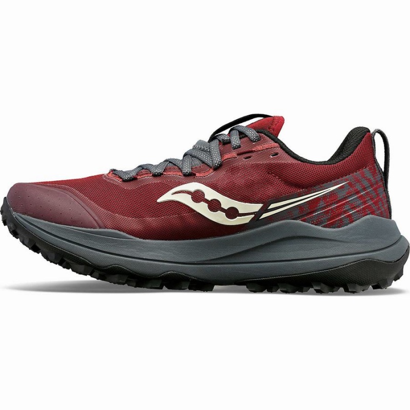 Red / Grey Saucony Xodus Ultra 2 Women's Running Shoes | Malaysia S51690-E58