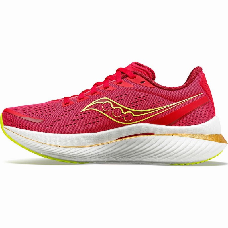 Red / Rose Saucony Endorphin Speed 3 Women's Running Shoes | Malaysia S48716-V25