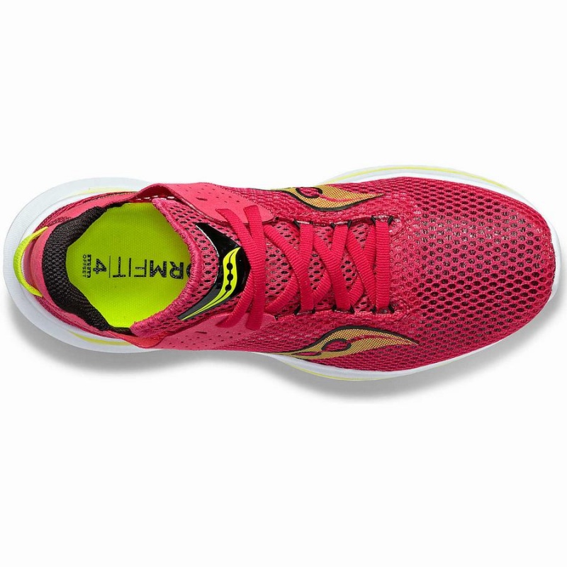 Red / Rose Saucony Kinvara 14 Women's Running Shoes | Malaysia S18309-N73