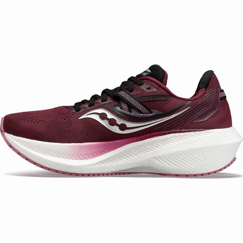 Red / Rose Saucony Triumph 20 Women's Running Shoes | Malaysia S41320-X57