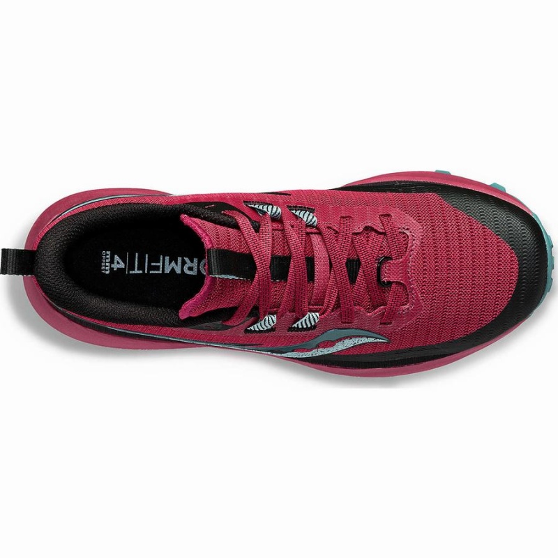 Red / Turquoise Saucony Peregrine 13 Women's Trail Running Shoes | Malaysia S37689-X70