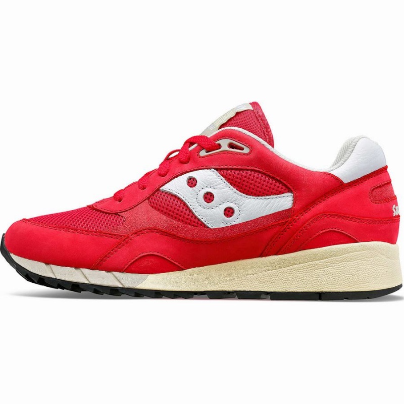 Red / White Saucony Shadow 6000 Premium Men's Sneakers | Malaysia S53947-A13