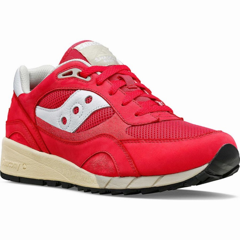 Red / White Saucony Shadow 6000 Premium Men's Sneakers | Malaysia S53947-A13