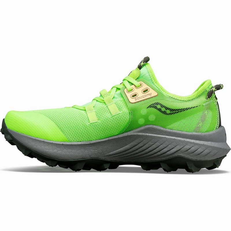 Slime / Umbra Saucony Endorphin Rift Men's Trail Running Shoes | Malaysia S72315-X07