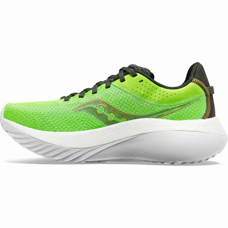 Slime / Umbra Saucony Kinvara Pro Men's Running Shoes | Malaysia S57689-K78