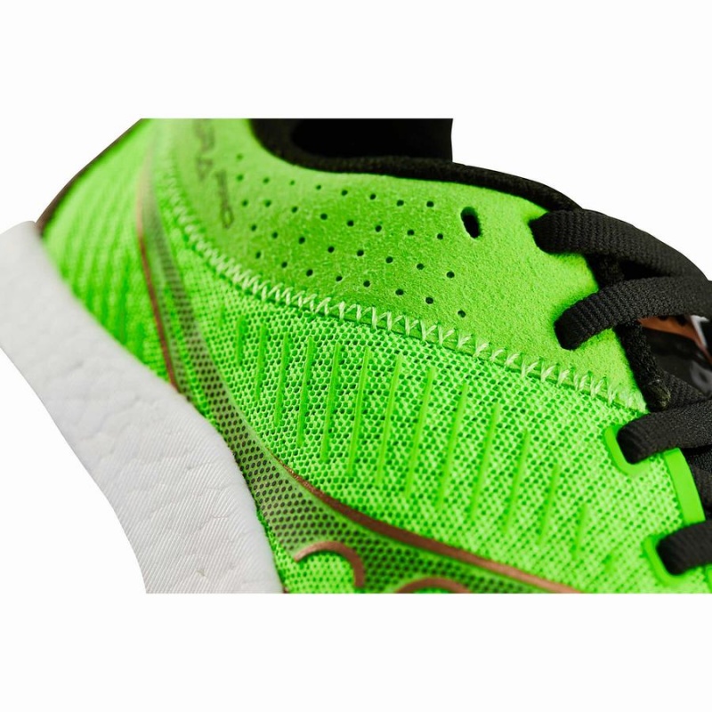 Slime / Umbra Saucony Kinvara Pro Men's Running Shoes | Malaysia S57689-K78