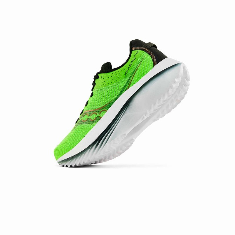 Slime / Umbra Saucony Kinvara Pro Men's Running Shoes | Malaysia S57689-K78