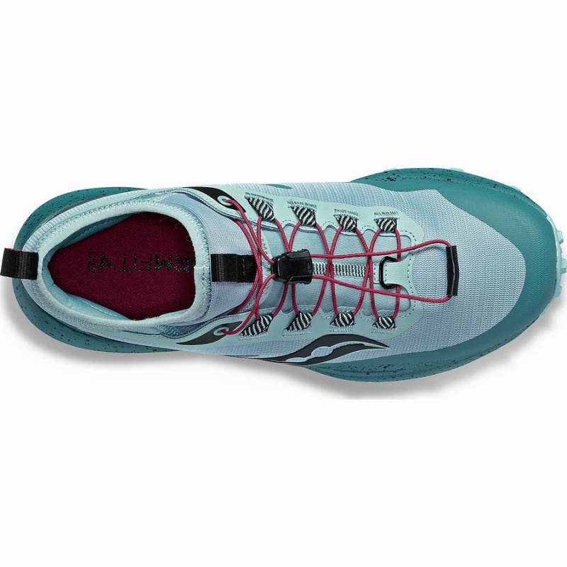 Turquoise / Blue Saucony Peregrine 13 ST Women's Trail Running Shoes | Malaysia S94375-R92