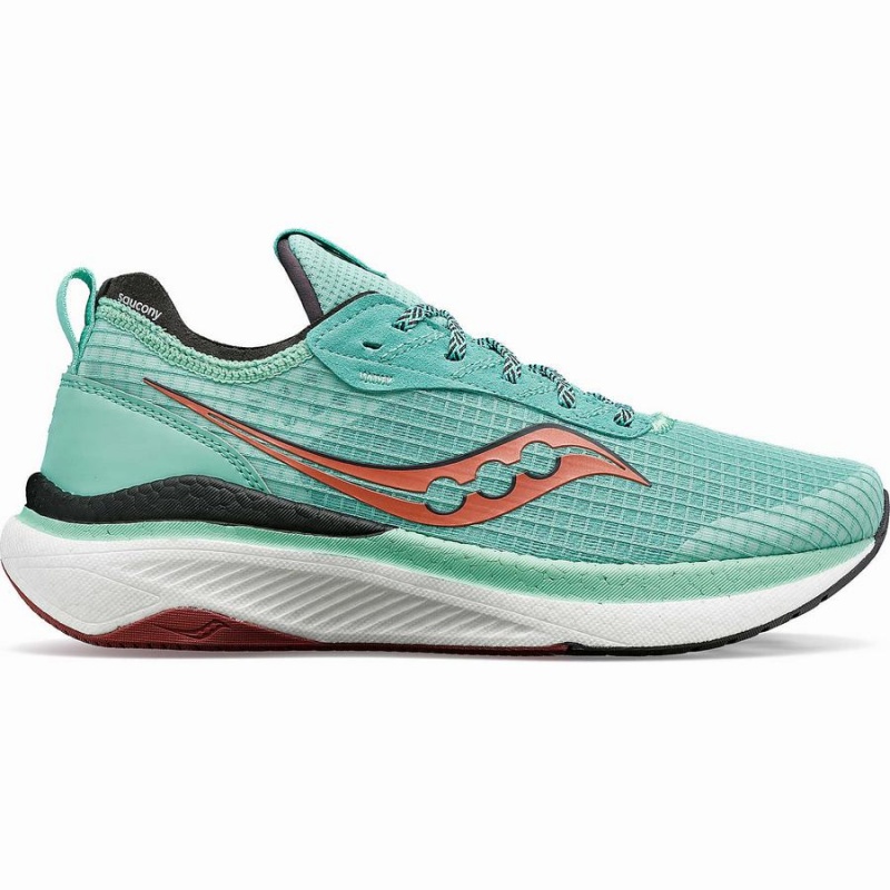 Turquoise / Orange Saucony Freedom Crossport Women\'s Walking Shoes | Malaysia S81205-D04