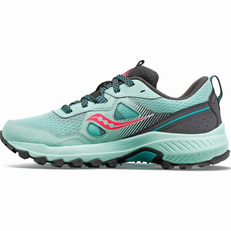 Turquoise / Pink Saucony Excursion TR16 Women's Trail Running Shoes | Malaysia S91276-D50